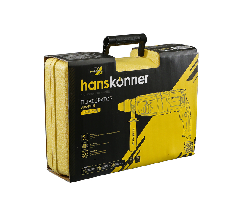 Перфоратор SDS Plus Hanskonner HRH0824RE - 12