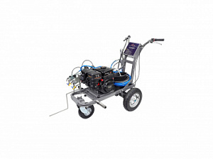 Разметочная машина AvS-5002DR, комплект на 2 пистолета (5,0 л/мин, 220 бар)